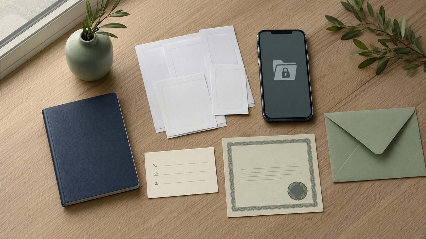 Secure paper and digital backups of international travel documents