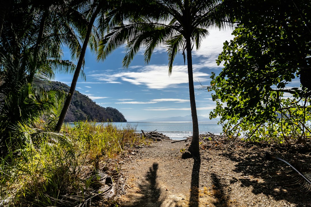 Costa Rica coastal landscape in Puntarenas