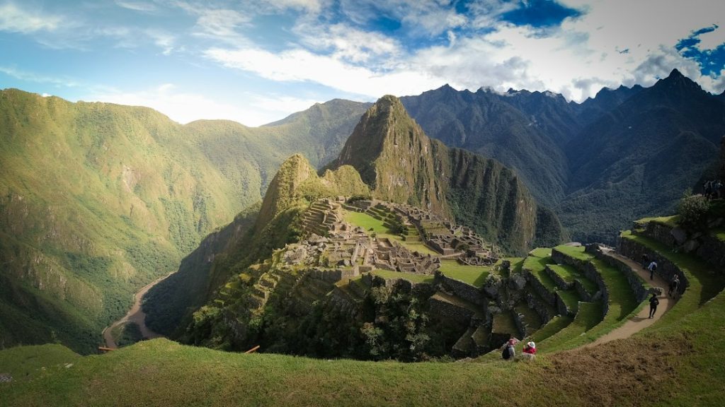 i took this photo during a sunny day in Machu Picchu, Peru